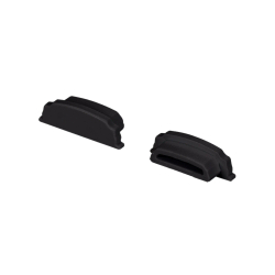 Заглушка ARH-BENT-W18 BLACK глухая (Arlight, Пластик) 039590
