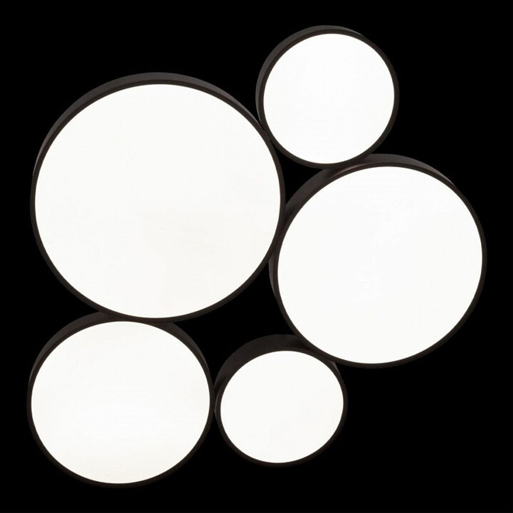 Потолочная люстра Loft it Drum 10218 Black