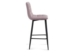 Полубарный стул Чилли К розовый / черный