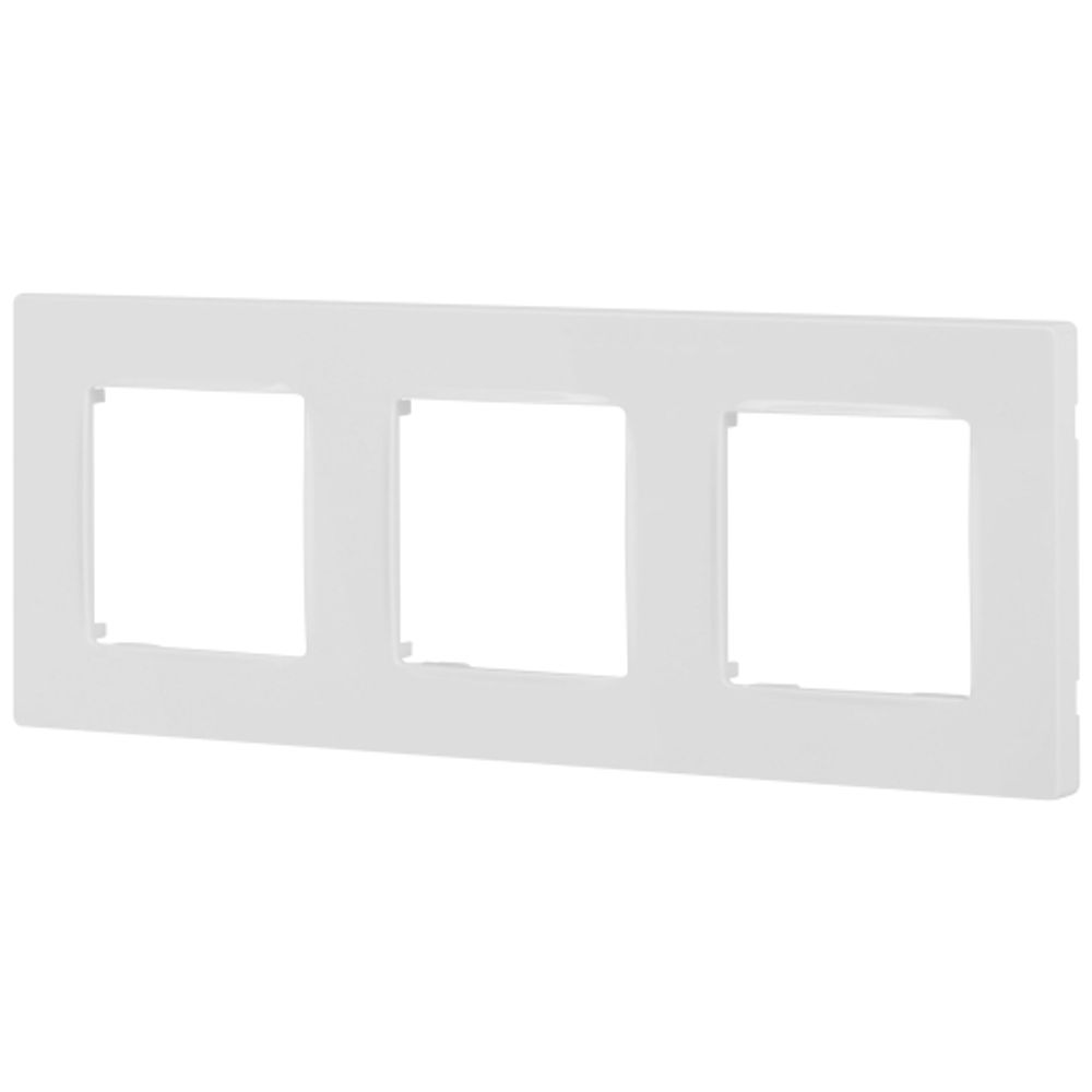 Рамка для розеток и выключателей ЭРА Серия 12 12-5203-01 на 3 поста, Классик, белый