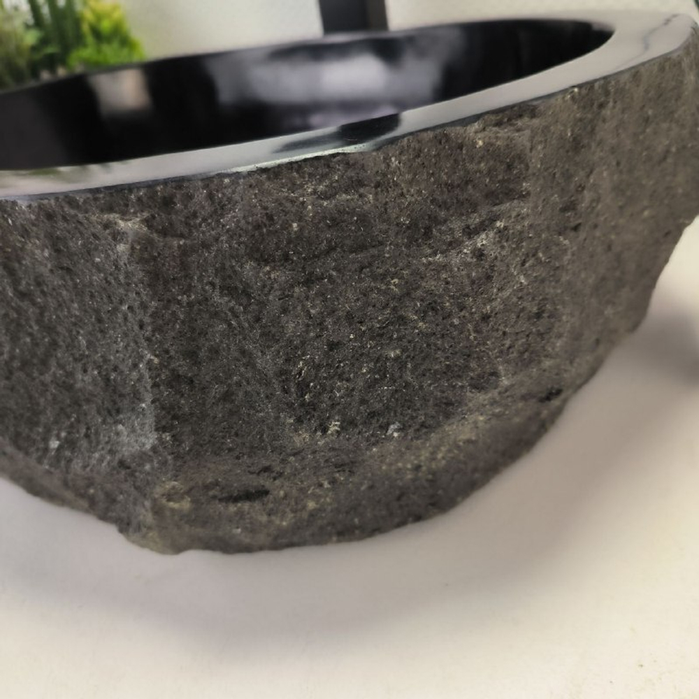 Раковина из андезита Erozy Black EA-62823 51*41*15 114