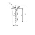 Фитинг BANJO BOLT 30x1.5