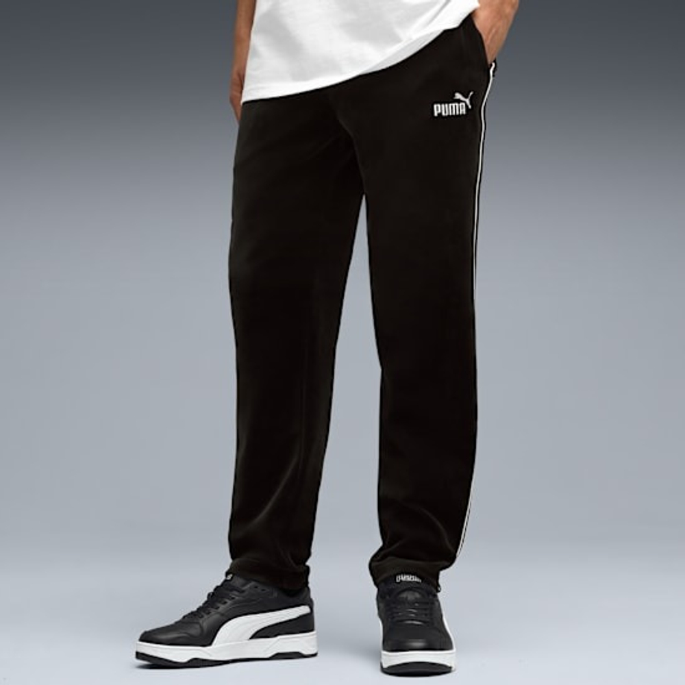 Брюки спортивные мужские PUMA ESS ELEVATED Velour Track Pants