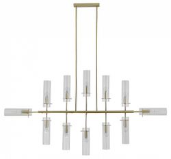 Люстра на штанге Indigo Saetta 11053/12R Gold