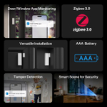 ZigBee Датчик открытия двери/окна SONOFF SNZB-04PR2 SenseGuard DW Gen2