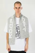 Шарф Cyrillic Светло-Серый меланж