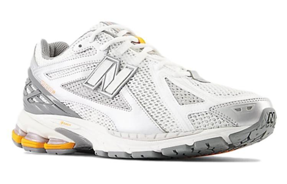 New Balance NB 1906R retro non-slip wear-resistant low-cut casual running shoes for men and women the same style white gray