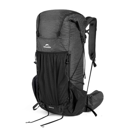 Походный рюкзак Naturehike серии Rock 2.0-upgrade 60л, черный (CNK2550XB018)