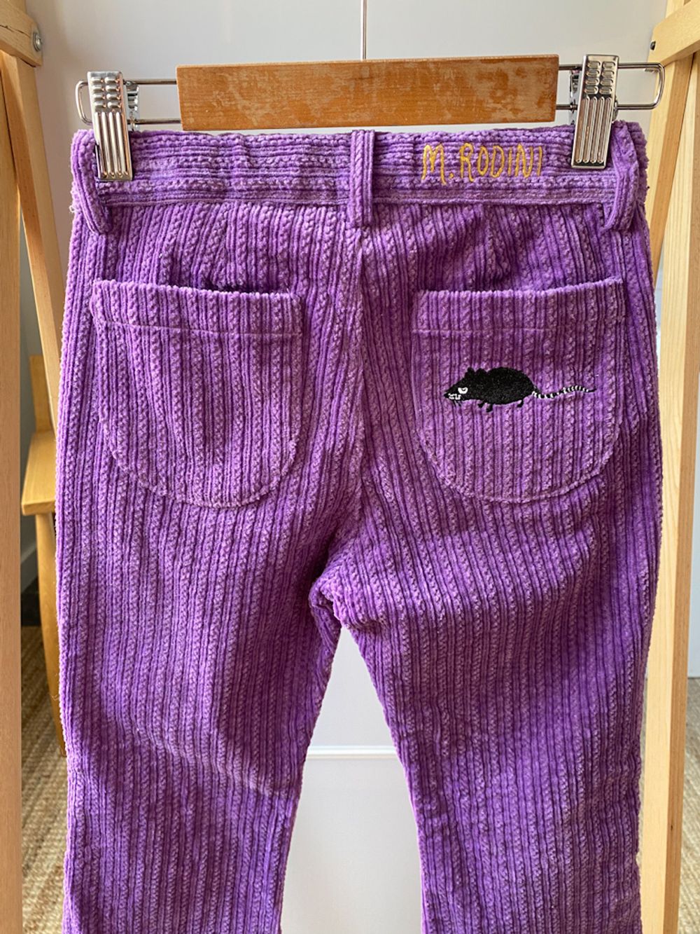 Хлопковые брюки Mini Rodini, 122