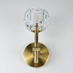 Бра Boule De Cristal Single Sconce Brass By Imperiumloft