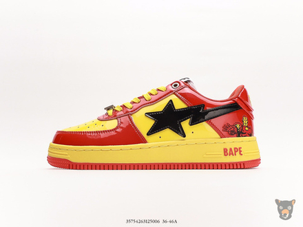 Кроссовки Marvel x Bape STA Low "Iron Man"