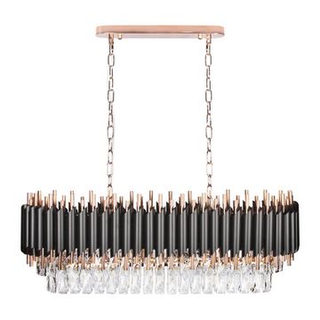 Подвесной светильник 8*Е14 10206/1200R чёрный/медный Eclair LOFT IT