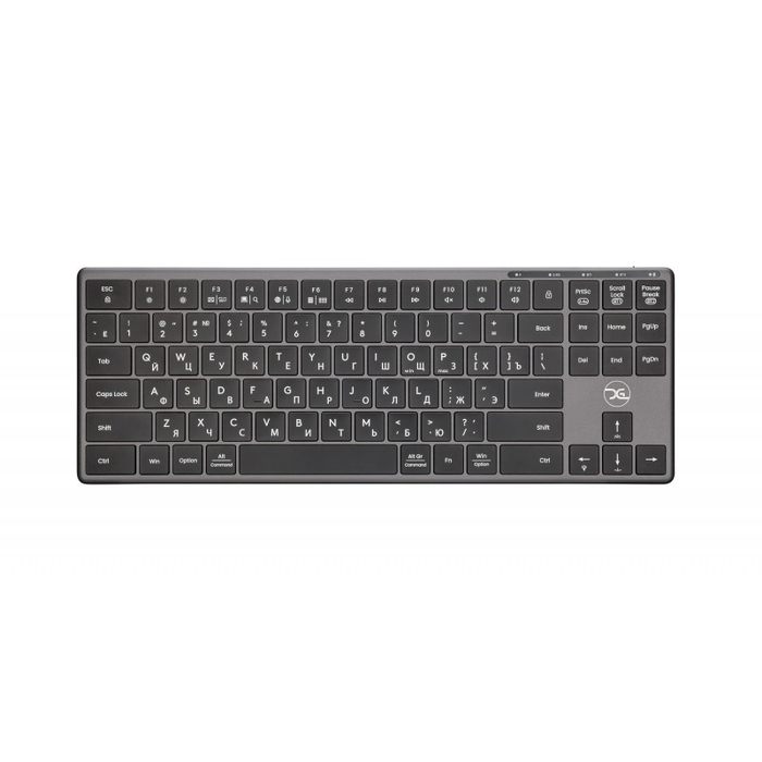 Беспроводная ультратонкая клавиатура xGhost Blade TKL, 89 клавиш, ножничные переключатели, Space Grey (XG-BLADE-TKL-SG)
