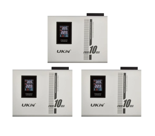 Комплект тиристорных стабилизаторов UKN ITK95 - 10х3 (30 кВА) на три фазы