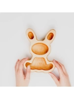 Менажница "Зайчик" из Сибирского кедра