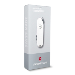 Нож-брелок Victorinox Classic SD Colors, 58 мм, 7 функций, "Falling Snow"