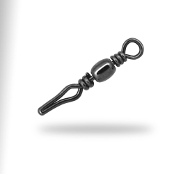 Вертлюг с застежкой Barell swivel / Line clip (упак. 10шт)