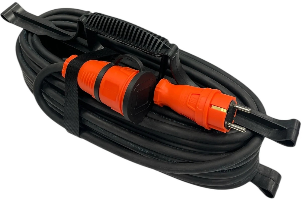 Удлинитель силовой iTOK i-CONNECT-COLOR-SUR-KG-325-1-44-15-ORANGE