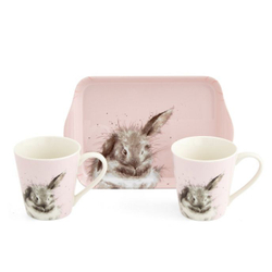 Royal Worcester Wrendale Designs набор из 2 кружек 180 мл + кружка и поднос для купания