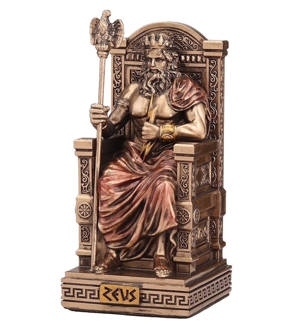 Veronese WS-1440 Статуэтка «Зевс на троне»