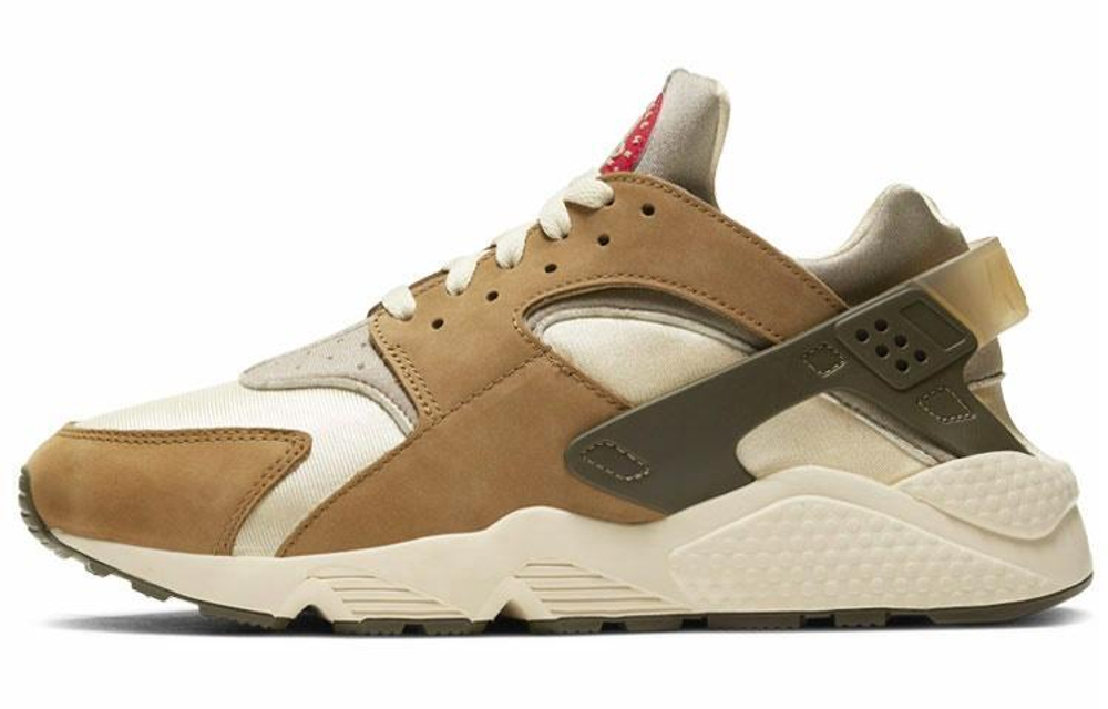Кроссовки Stussy X Nike Huarache Le Qs "Desert Oak"