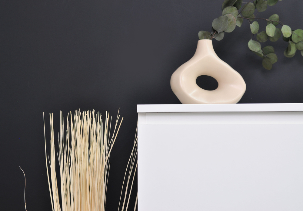 Тумба, 42х51х59, Марм, офисная, на колесиках с 2 ящиками со скосами / тумба для документов, белый, Dipriz