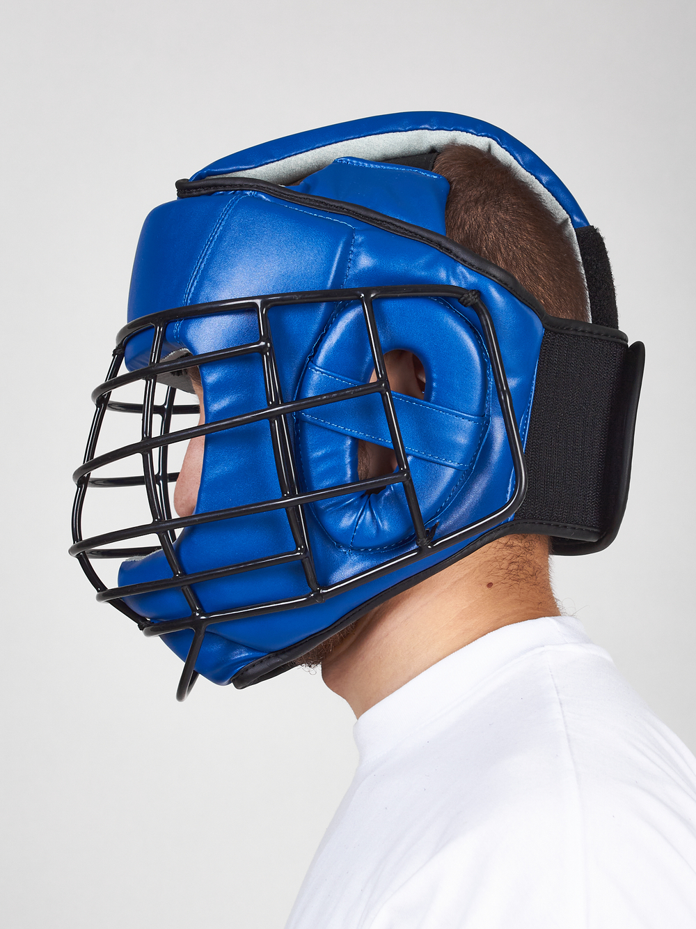 Шлем с металлической решеткой BoyBo Flexy BP2005