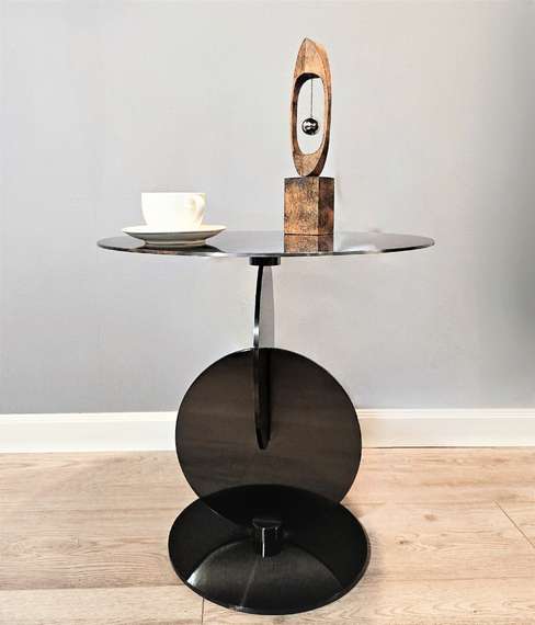 Стол журнальный 4504, черный никель