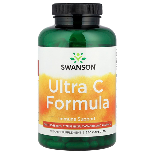 Swanson, Формула Ultra C, 250 капсул