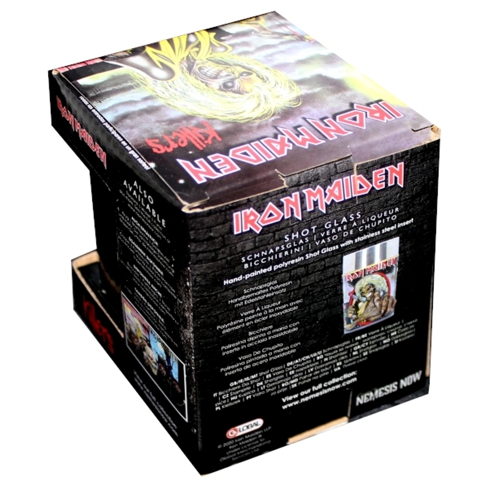 Рюмка Nemesis Now Iron Maiden The Killers 50мл