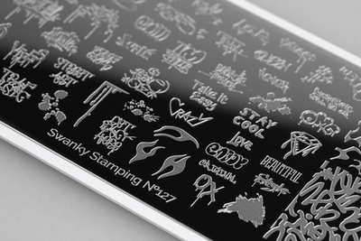 Swanky Stamping Пластина для стемпинга 127