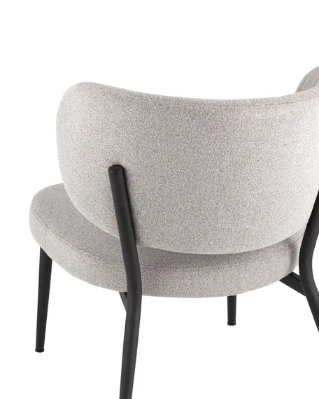 Лаунж-кресло Ruby серое