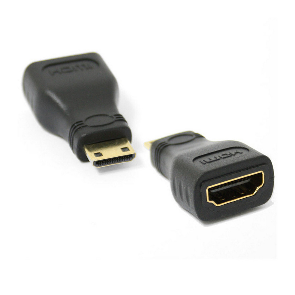 Переходник MiniHDMI (M) x HDMI (F) 5 Bites