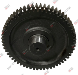 10JSD140-1707051 - Вал промежуточный демультипликатора (короткий) на КПП
