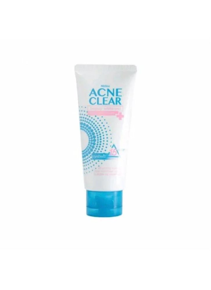 Пенка для умывания против акне для жирной кожи MISTINE Acne Clear Beauty White and Oil Control 85 гр