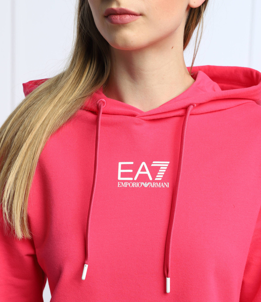 Худи EA7 - розовый(3LTM09 TJCQZ)