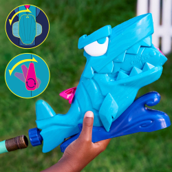 Hasbro G2148 — Nerf Super Soaker Hop & Chomp Водная игрушка для садового шланга G2148 — фото 6