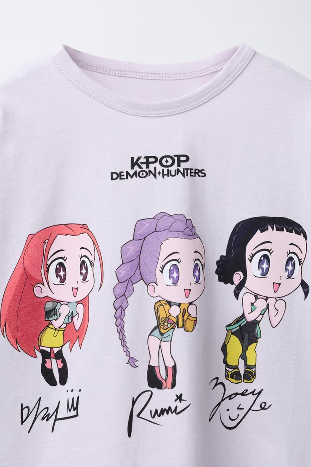 ZARA ПИЖАМА KPOP DEMON HUNTERS™ NETFLIX ©, СЕРЫЙ