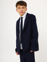 Пиджак классика для мальчика, синий