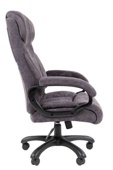 Кресло Chairman Home 401 Россия ткань S темно-серый