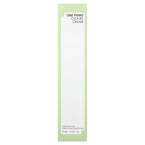 One Thing, Cica B5 Cream, крем с витамином B5, 70 мл (2,36 жидк. унции)