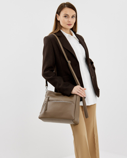 Сумка 564 03 тауп темный