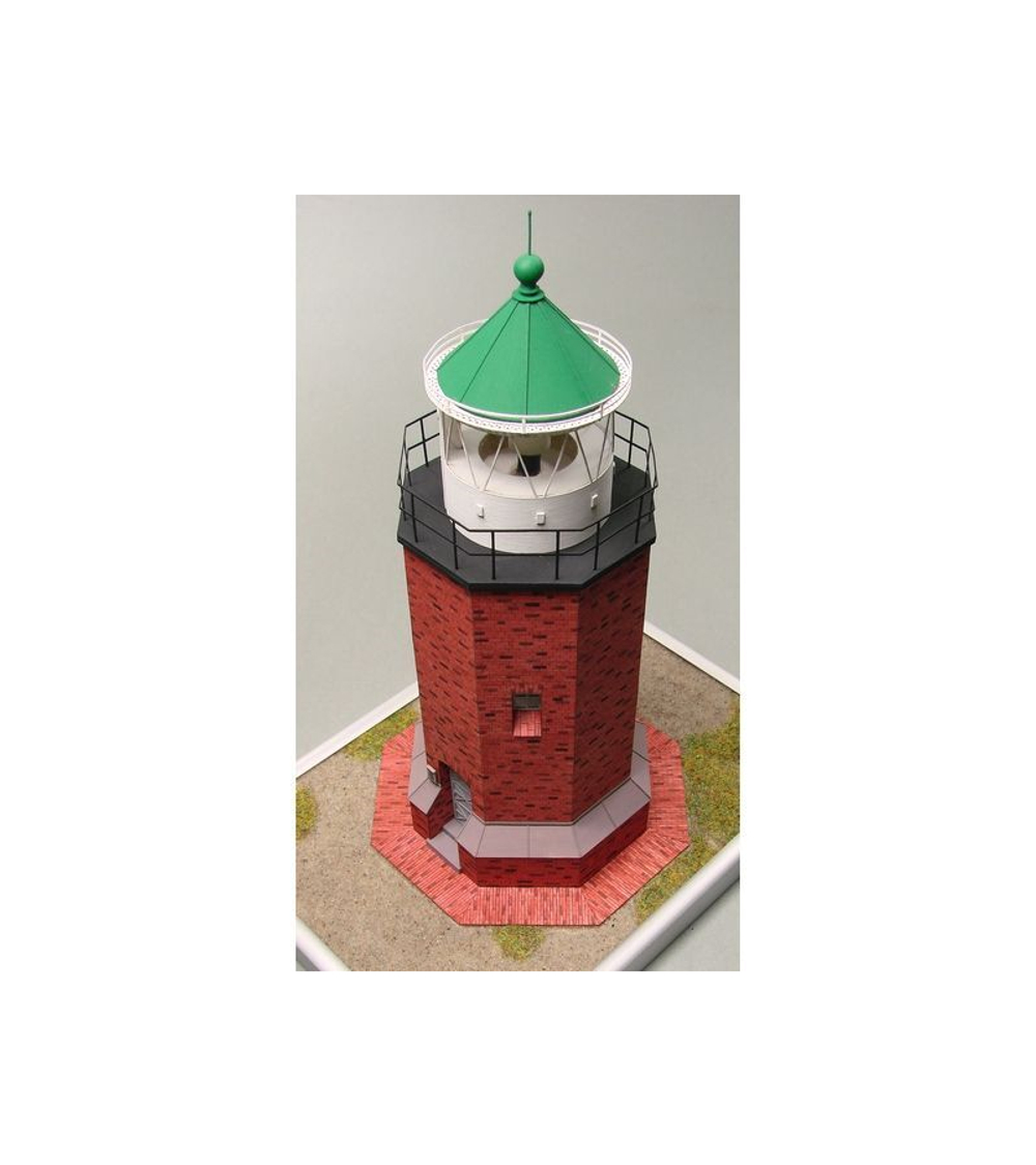 Сборная картонная модель Shipyard маяк Rotes Kliff Lighthouse (№87), 1/72