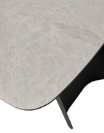 Стол М-City DISAUR Норд (Nord) 200 Tl-102 Бежевый Мрамор, Испанская керамика, Черный