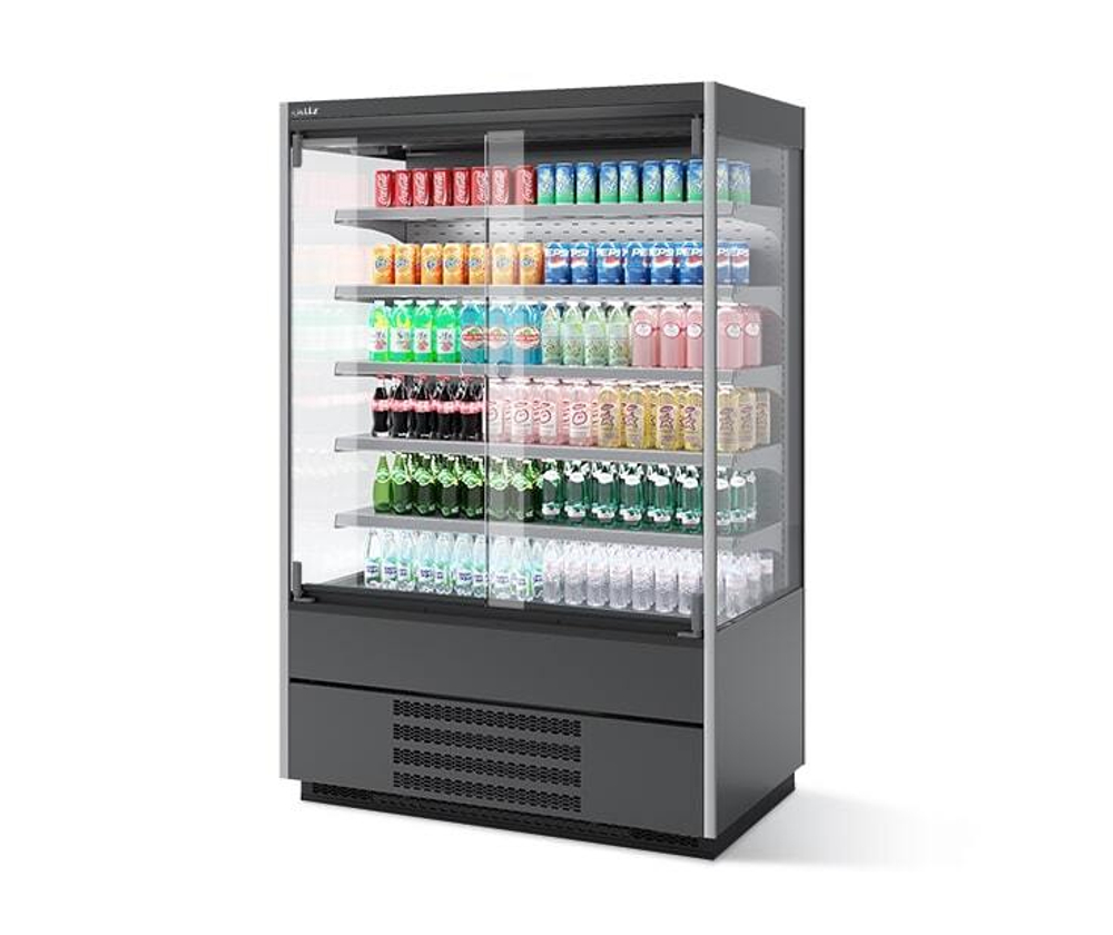 Комплект Дверей Single Glass Для Витрины Berg 190