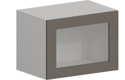 Кухня Модуль ШВГС 500 Белый / Грей Софт