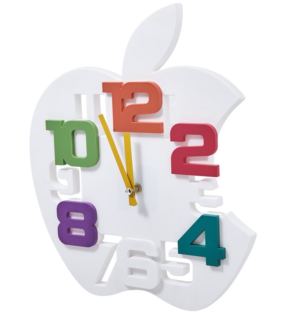 CL-73/3 Часы «Яблоко» белый