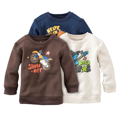 Толстовка с длинным рукавом и принтами