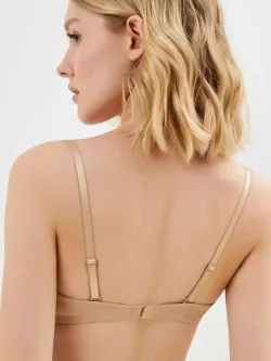 Бюстгальтер на косточках  с пуш-ап