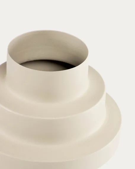 Ваза Tami 23 см бежевая